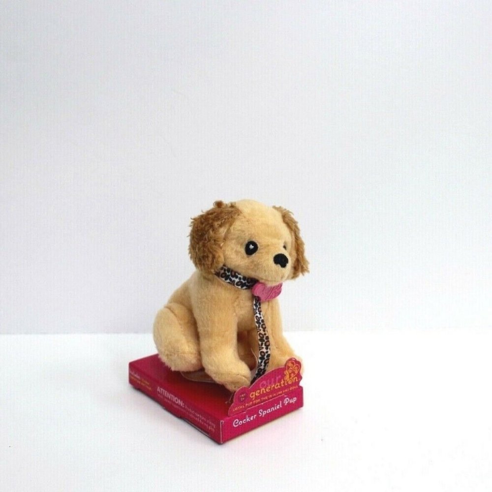Our Generation Cocker Spaniel Pup Mini Loyal Pup Collection Plush 3.5"